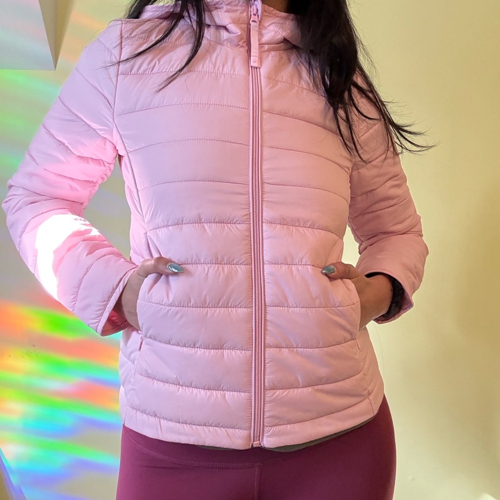 Pink Puffer Jacket - Picture 2 of 4
